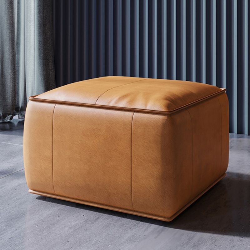 Servels per braccio quadrato moderno, divano sezionale in pelle genuina