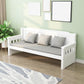 Sofa with 3 Pillows Back and Square Arm for Apartment 23.62" Wide
