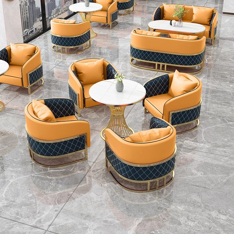 Set da pranzo Glam in pietra sinterizzata Set tavolo da pranzo rotondo 1/2/3/4/5 pezzi per uso domestico