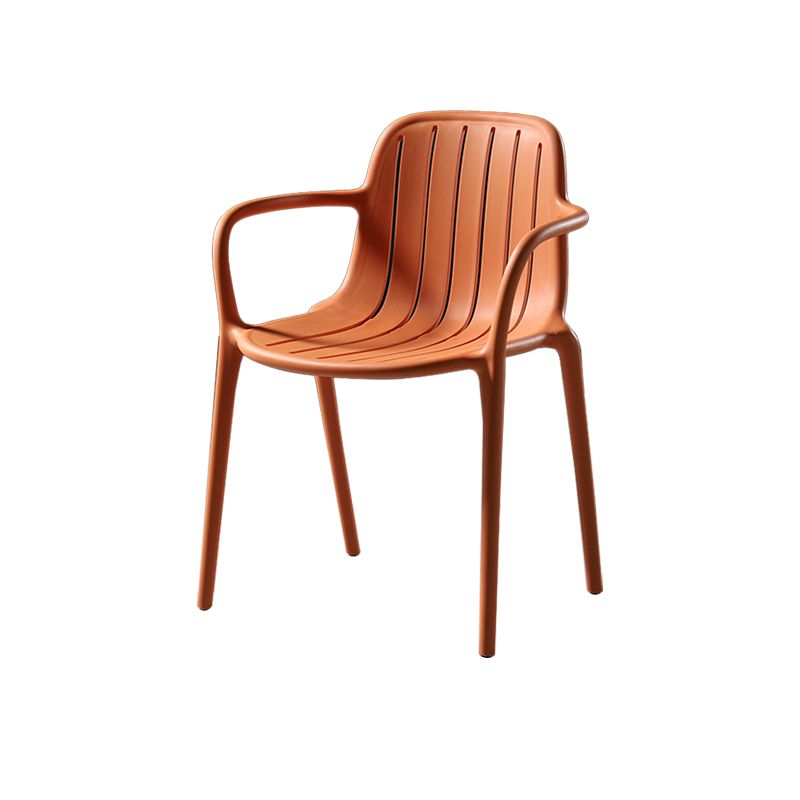 Contemporary Style Dining Chair Kitchen Dining Arm Side Chair with Plastic Legs Clearhalo ' kitchen&dining_furn' 'Dining Chairs' 'Dining Tables & Seating' 'dining_chair' 'furn' 'furn_dining_chair' 'Furniture' 'furniture_dining_chair' 'Kitchen & Dining Furniture' 'kitchen' 1200x1200_df2779dd-2667-4aac-892b-823a39b877b0