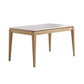 Mid-Century Rectangle Dining Table Marble Table with 4 Legs Base for Home Clearhalo ' dining_table' 'Dining Tables & Seating' 'Dining Tables' 'furn' 'furn_dining_table' 'Furniture' 'furniture_dining_table' 'Kitchen & Dining Furniture' 'kitchen&dining_furn' 'kitchen' 'kitchen_dining_table' 1200x1200_df29a1b7-a169-41dc-b19b-d2b115cebba9