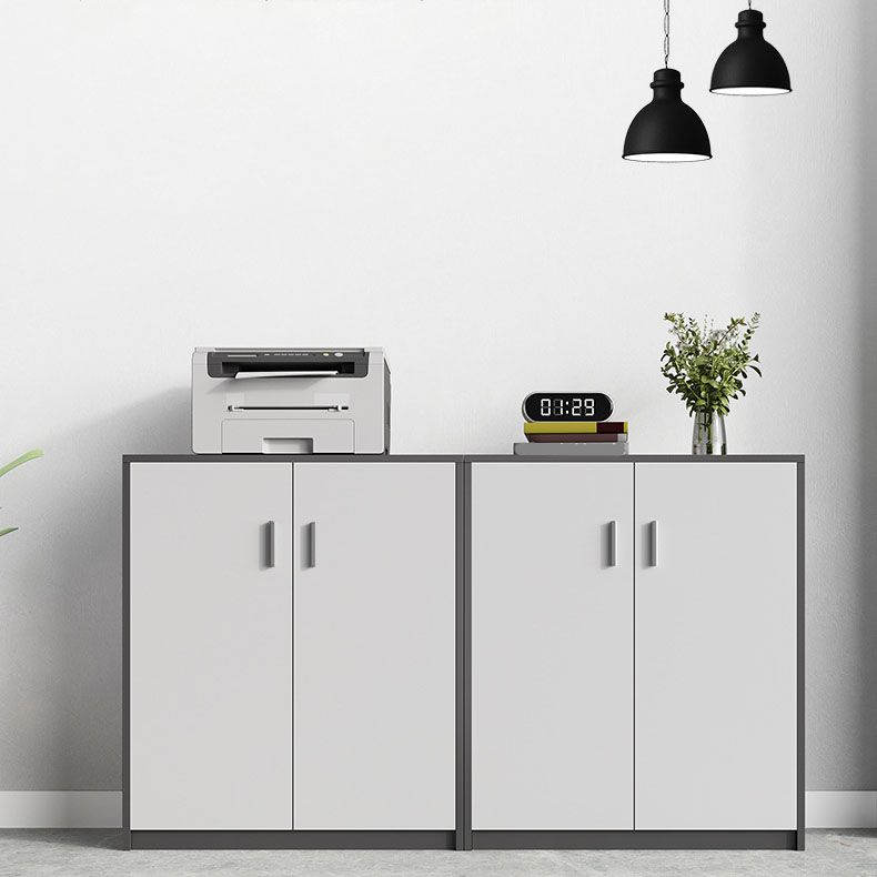 Babor de archivos de madera de archivos verticales contemporáneos para la oficina en casa