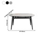 Round Dining Table Contemporary Style Drop Leaf Dinner Table with 4-foot Clearhalo ' dining_table' 'Dining Tables & Seating' 'Dining Tables' 'furn' 'furn_dining_table' 'Furniture' 'furniture_dining_table' 'Kitchen & Dining Furniture' 'kitchen&dining_furn' 'kitchen' 'kitchen_dining_table' 1200x1200_df2f9cf7-16b1-4e3d-aaaf-792f6c1642d3