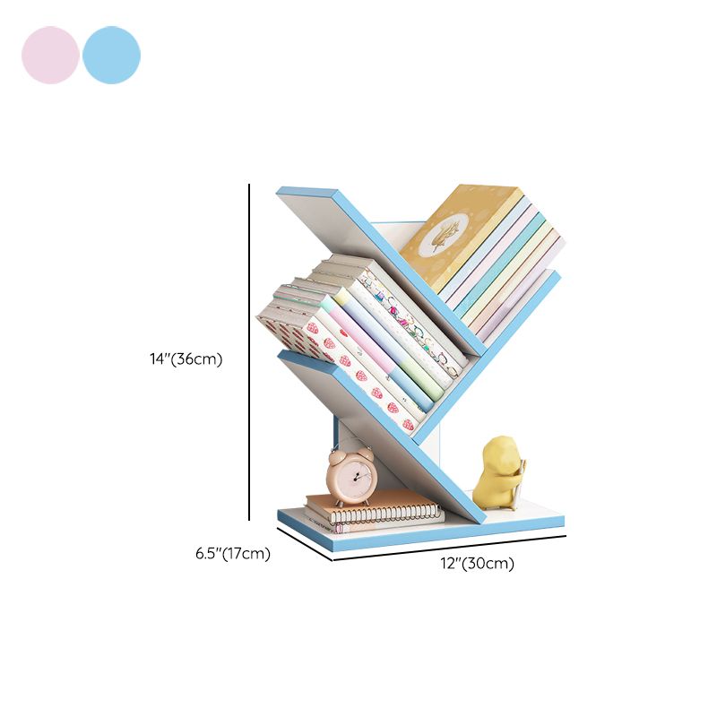 Modern Bookshelf Open Back Engineered Wood Bookcase for Study Room Clearhalo 'Bookcases' 'furn' 'furn_bookcases' 'Furniture' 'Office Furniture' 1200x1200_df326a76-6797-4921-b46f-7bda644bf738