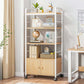 Wood Etagere Bookcase Contemporary Open Back Bookcase for Home Office Clearhalo 'Bookcases' 'furn' 'furn_bookcases' 'Furniture' 'furniture_bookcases' 'kitchen' 'kitchen_bookcases' 'Living Room Furniture' 'Office Furniture' 1200x1200_df3288cb-8c84-4152-8ea6-891f41d235e2