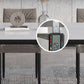 Rectangle Shape Dining Table Industrial Sintered Stone Table with 4 Legs Clearhalo ' dining_table' 'Dining Tables & Seating' 'Dining Tables' 'Furniture' 'furniture_dining_table' 'Kitchen & Dining Furniture' 'kitchen&dining_furn' 'kitchen' 'kitchen_dining_table' 1200x1200_df334db8-df1f-40f1-a0fe-c4c4ed66f447