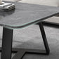 Stone Contemporary Coffee Table Standard Single Cocktail Table