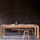 White Oak Solid Wood Top Dining Table Rectangle Table with Wooden Base and 4 Legs Clearhalo ' dining_table' 'Dining Tables & Seating' 'Dining Tables' 'furn' 'furn_dining_table' 'Furniture' 'furniture_dining_table' 'Kitchen & Dining Furniture' 'kitchen&dining_furn' 'kitchen' 'kitchen_dining_table' 1200x1200_df3a86ed-2918-417a-91a7-ffb545c5e389