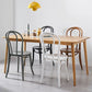 Chaise latéral en bois massif chaise de salle à manger intérieure Windsor moderne pour la maison