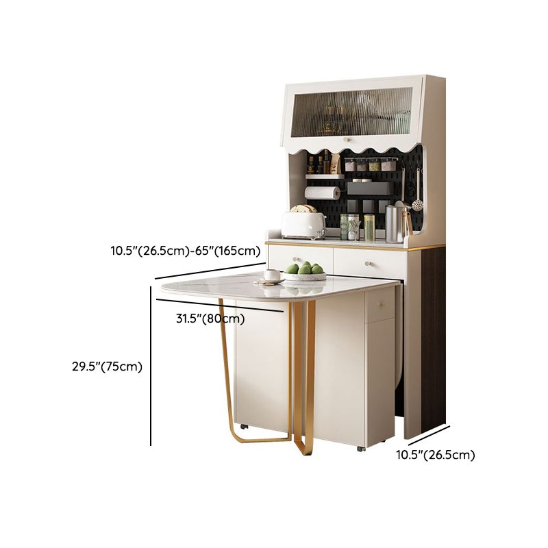 1/3/5ピース長方形の形状石トップダイニングルーム家具セット