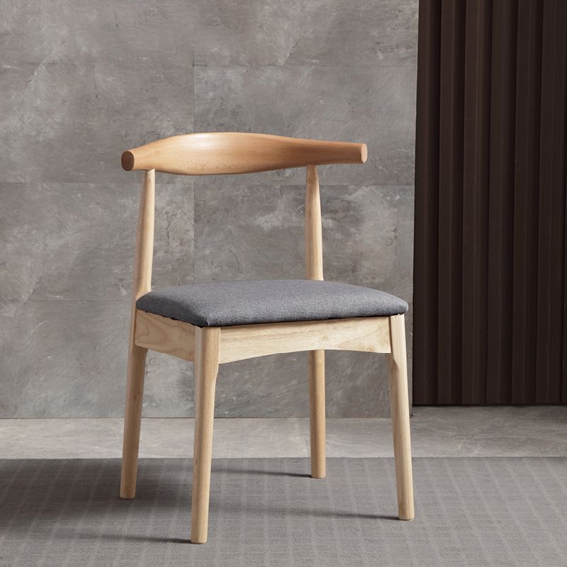 Glam Style Side Chair Wooden Open Back Indoor Dining Side Chair Clearhalo 'Dining Chairs' 'Dining Tables & Seating' 'dining_chair' 'furn' 'furn_dining_chair' 'Furniture' 'furniture_dining_chair' 'Kitchen & Dining Furniture' 1200x1200_df3b9308-f1e9-4a19-a8c5-f1344f248bd2