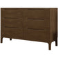 Espresso Solid Wood Accent Chest Mid-Century Modern Storage Cabinet with Drawers Clearhalo 'Cabinets & Chests' 'cabinets_chests' 'furn' 'furn_cabinets_chests' 'Furniture' 'Living Room Furniture' 1200x1200_df3c6aa3-2ac5-4eee-ab1d-fa64fa852bf7