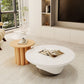 Contemporary Cocktail Table Round Pedestal Wood Coffee Cocktail Table Clearhalo 'Coffee & Accent Tables' 'Coffee Tables' 'coffee_tables' 'furn' 'furn_coffee_tables' 'Furniture' 'Living Room Furniture' 1200x1200_df3cc344-2fa6-45fe-81b3-e41680ec5314