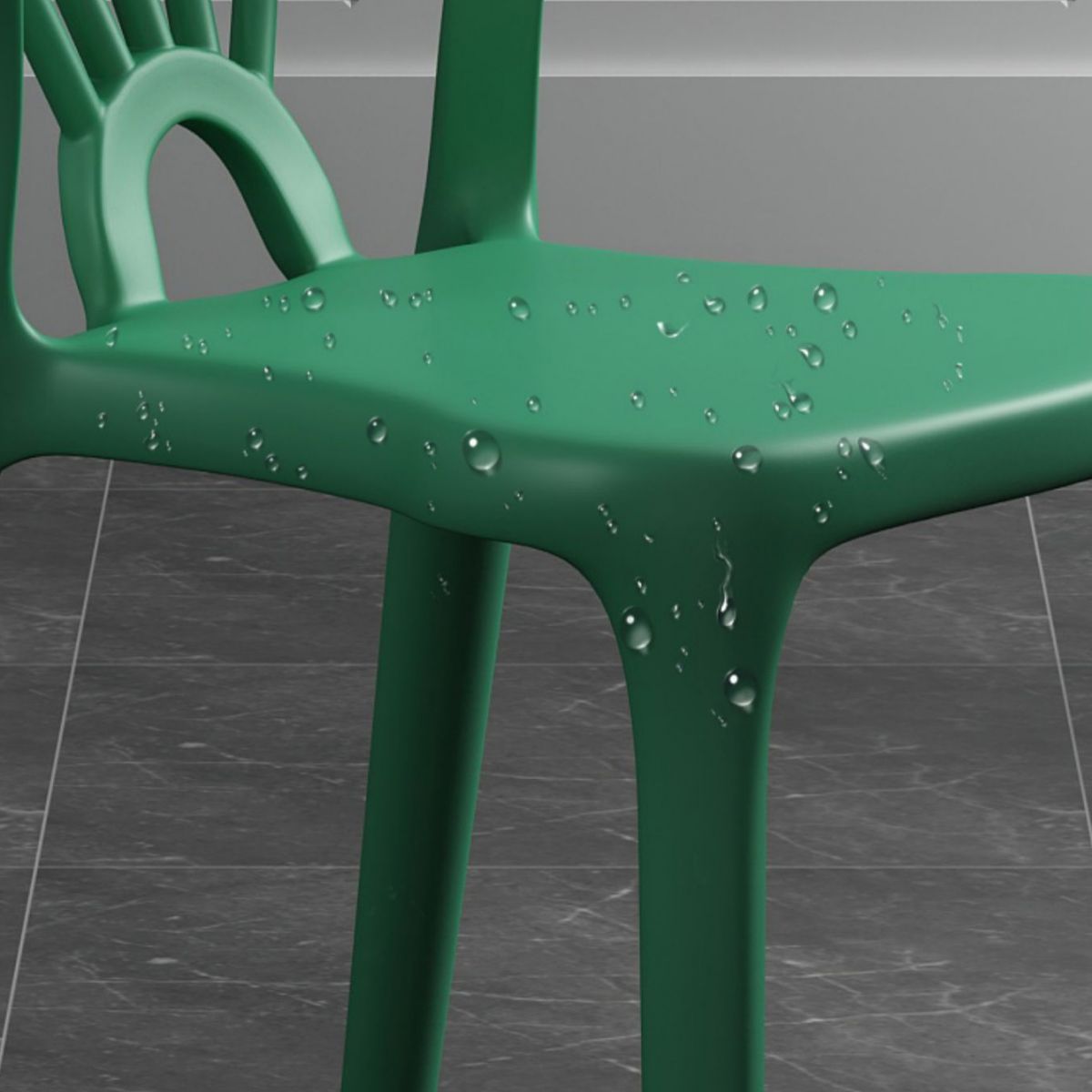 Scandinavian Plastic Side Chair Indoor-Outdoor Windsor Back Chair Clearhalo 'Dining Chairs' 'Dining Tables & Seating' 'dining_chair' 'furn' 'furn_dining_chair' 'Furniture' 'furniture_dining_chair' 'Kitchen & Dining Furniture' 1200x1200_df3cf072-266c-415a-a032-6a5a12ccdb46