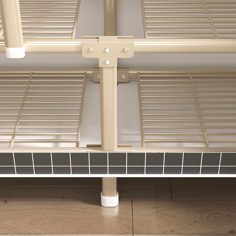 Foldable Metal Frame Wardrobe Armoire Freestanding Wardrobe with Shelves Clearhalo 'Armoires & Wardrobes' 'armoires_wardrobes' 'Bedroom Furniture' 'furn' 'furn_armoires_wardrobes' 'Furniture' 1200x1200_df41b2a7-70f6-46a1-a13f-e9c1e78e77bf