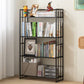 Modern Style Metal Bookshelf Vertical Open Shelf Bookcase for Study Room Clearhalo 'Bookcases' 'furn' 'furn_bookcases' 'Furniture' 'furniture_bookcases' 'kitchen' 'kitchen_bookcases' 'Living Room Furniture' 'Office Furniture' 1200x1200_df448b3d-6c4d-4780-9b56-836224910b1c