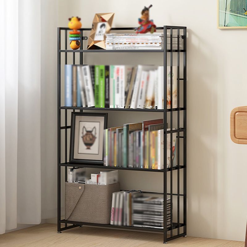 Modern Style Metal Bookshelf Vertical Open Shelf Bookcase for Study Room Clearhalo 'Bookcases' 'furn' 'furn_bookcases' 'Furniture' 'furniture_bookcases' 'kitchen' 'kitchen_bookcases' 'Living Room Furniture' 'Office Furniture' 1200x1200_df448b3d-6c4d-4780-9b56-836224910b1c