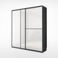 Manufactured Wood White Storage Cabinet Modern Cabinet with Drawers