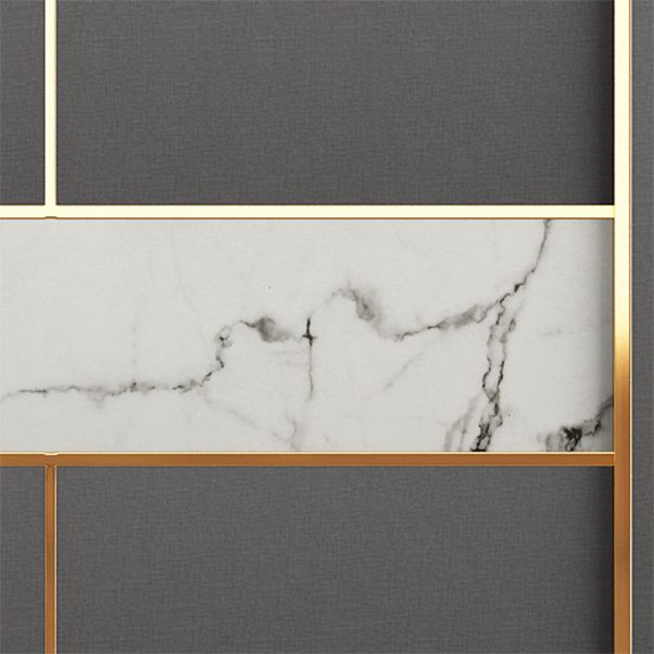 Hedendaagse stijl Garderobe Armoire Gray Engineered Wood Garderobe