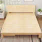 Solid Wood Storage Panel Bed with Headboard  Bed with Drawers