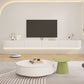 Consola multimedia contemporánea Soporte para TV Consola para TV de madera con cajones