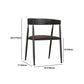 Industrial Solid Wood Dining Table Set 1/2/5 Pieces Rectangle Dining Set