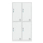Contemporary Style Wardrobe White Metal Wardrobe Closet for Home Clearhalo 'Armoires & Wardrobes' 'armoires_wardrobes' 'Bedroom Furniture' 'furn' 'furn_armoires_wardrobes' 'Furniture' 1200x1200_df4cc52f-b210-4729-b9b5-bc92f4efcbaf