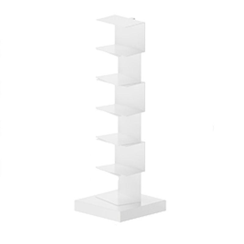 Closed Metal Bookcase Modern Geometry Shelves for Study Room Clearhalo 'Bookcases' 'Furniture' 'furniture_bookcases' 'kitchen' 'kitchen_bookcases' 'Living Room Furniture' 'Office Furniture' 1200x1200_df4d79dd-f619-47f0-b968-087c2829c43f