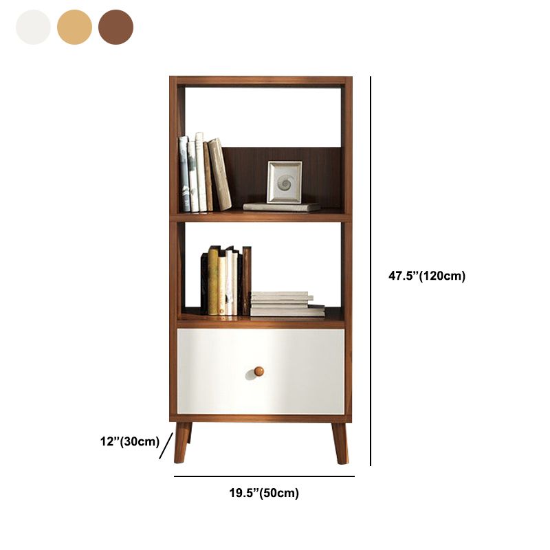 Modern Solid Wood Bookcase 20-inch Standard Bookshelf for Home Clearhalo 'Bookcases' 'furn' 'furn_bookcases' 'Furniture' 'Office Furniture' 1200x1200_df4d862d-d552-4a3a-bed9-1caea853f73f