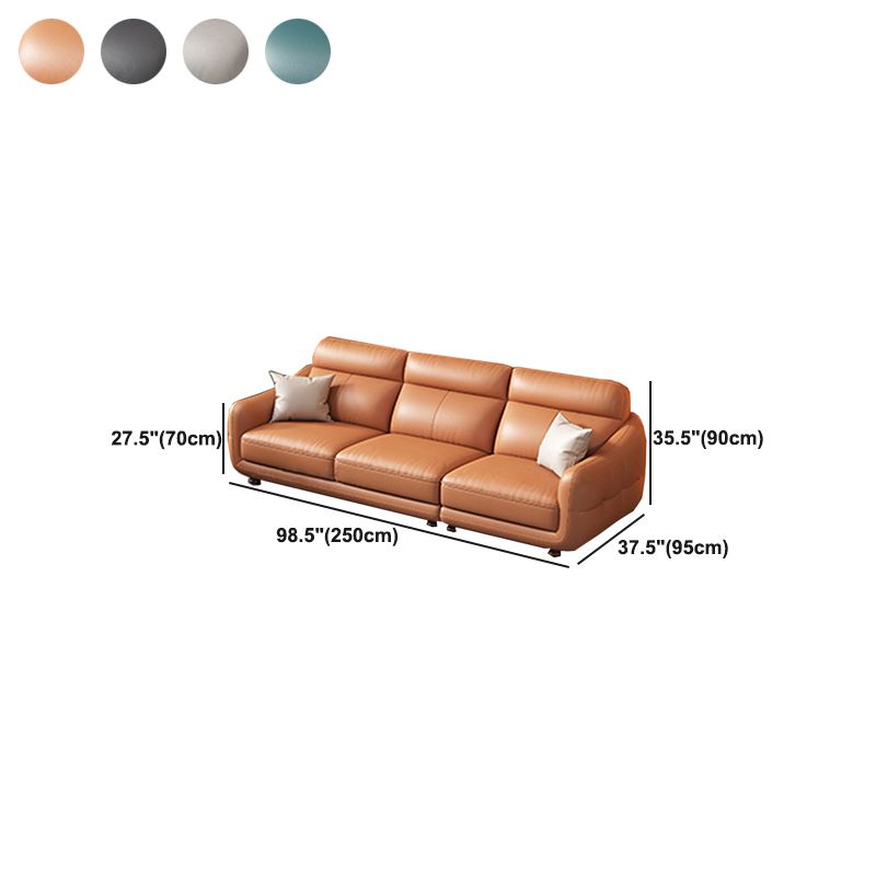 Sloped Armrest Cushioning Backrest Sofa Bed Latex Seat Padding Multicolor Selection Sofa