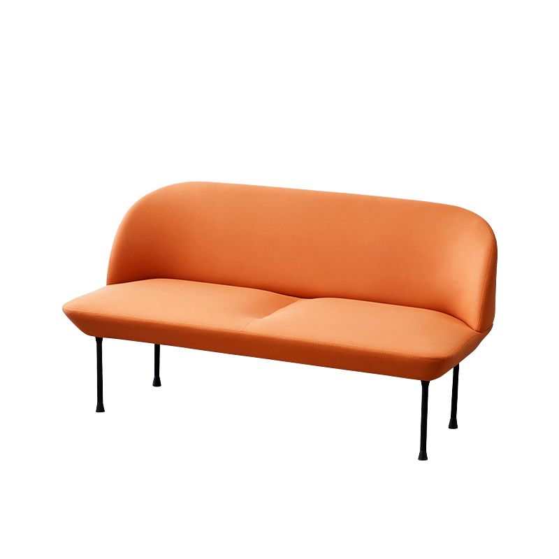 30.71" H Linen Armless Contemporary Sofa with Tight Back for Apartment Clearhalo 'furn' 'furn_sofas' 'Furniture' 'furniture_sofas' 'kitchen' 'kitchen_sofas' 'Living Room Furniture' 'Sofa' 'sofas' 1200x1200_df4f1242-8091-411b-925a-af53cd24cf25