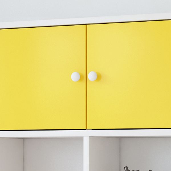 Modern Wall Mounted Bookcase Horizontal Engineered Wood Closed Back Bookshelf Clearhalo 'Bookcases' 'furn' 'furn_bookcases' 'Furniture' 'Office Furniture' 1200x1200_df503811-d4ae-4a12-87e2-23605374cff0