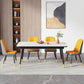 Rectangular Sintered Stone Dining Table Modern 4 Legs Furniture in Matte Finish Clearhalo 'Dining Tables & Seating' 'Dining Tables' 'dining_table' 'furn' 'furn_dining_table' 'Furniture' 'Kitchen & Dining Furniture' 1200x1200_df50c260-24db-46a8-a22b-e43b36031c82