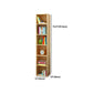 Libreria moderna a back -shelf -legno scaffale per la sala da studio