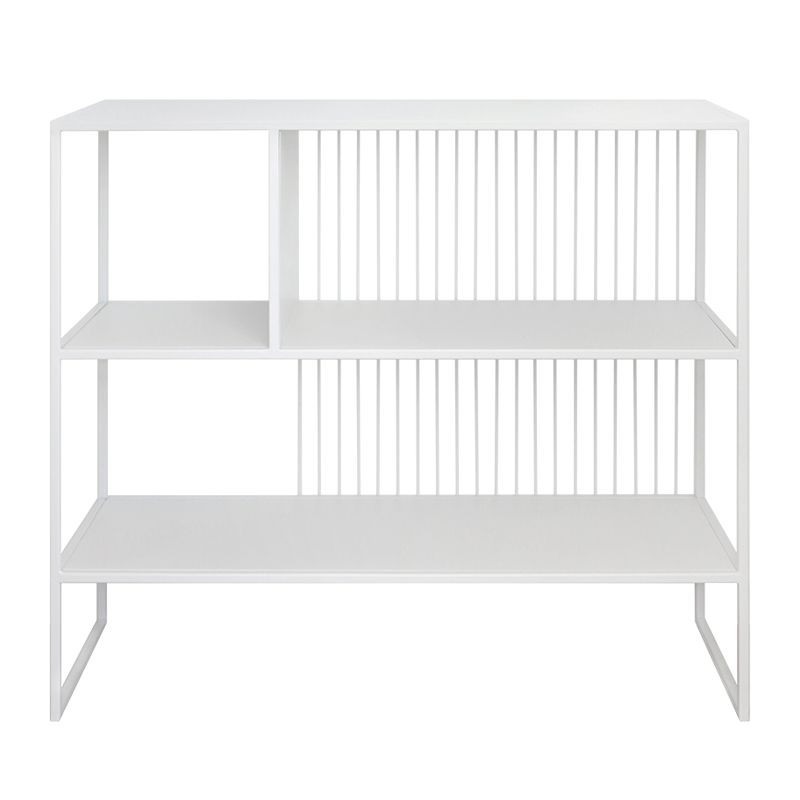 12.6 "W Tabla de acento de consola contemporánea Tabla de consola de acabado antiguo en metal