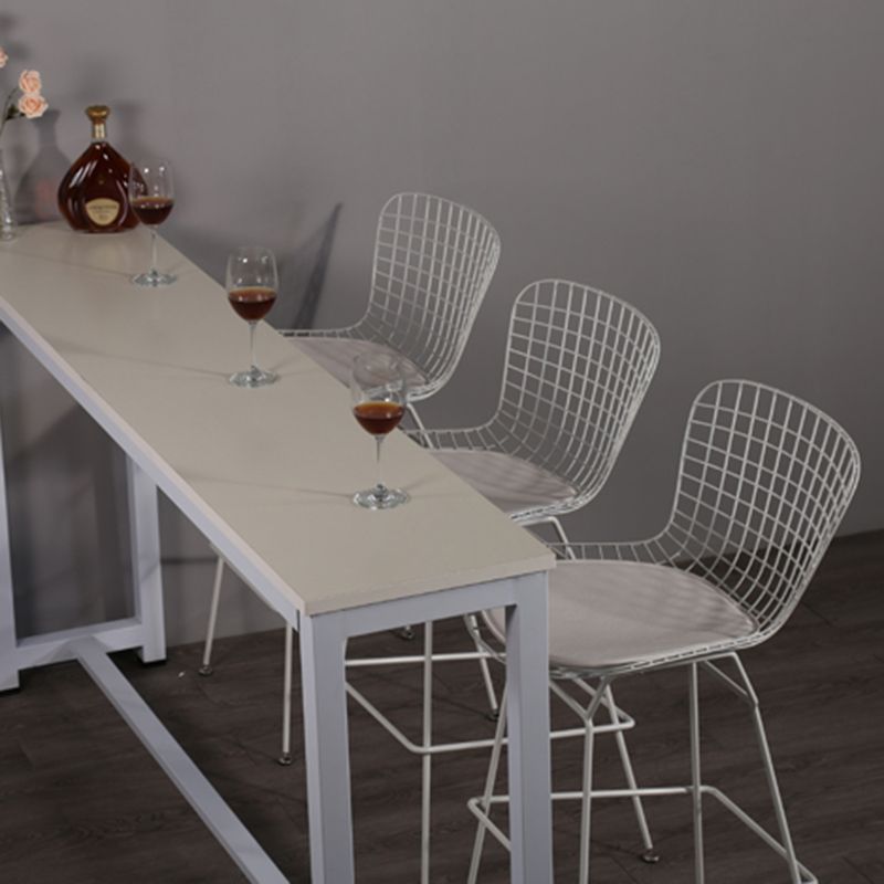 Contemporary Metal Barstools Indoor Bar Stool with Low Back and Footrest Clearhalo 'Bar Furniture' 'Bar Stools' 'bar_stools' 'furn' 'furn_bar_stools' 'furniture_bar_stools' 'Kitchen & Dining Furniture' 'kitchen&dining_furn' 'kitchen' 'kitchen_furn' Furniture' 1200x1200_df5a0bde-0e99-440b-9294-9fe4295aa6be