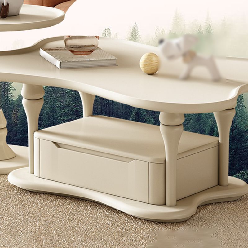 Moderner Holz -Couchtisch Keine belastenden Bündelstische mit Lagerschubladen