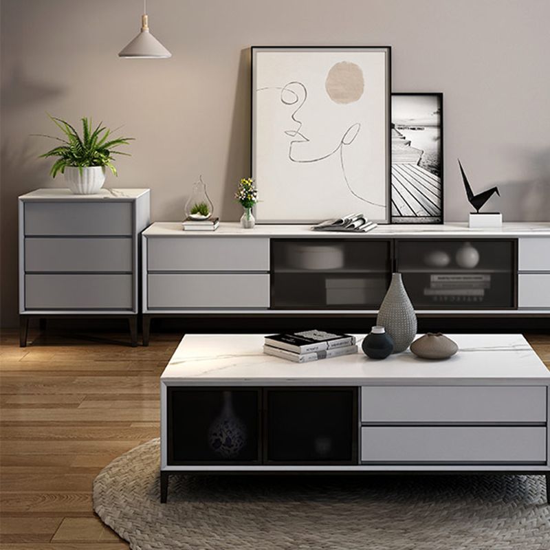 Eigentijdse houten 16 "brede borst slaapkamer opbergkast met laden