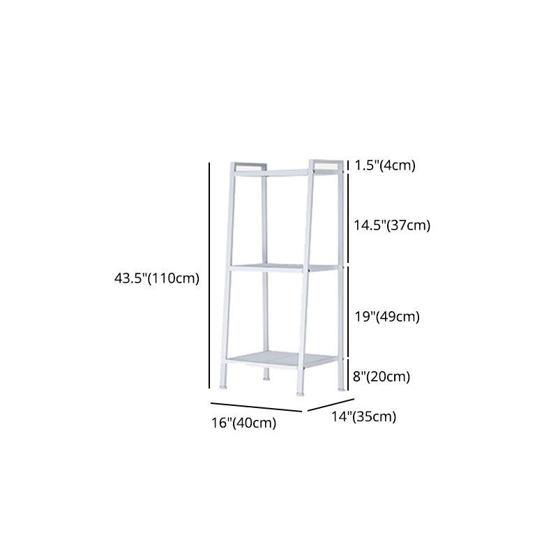 Contemporary Open Ladder Bookshelf Metal Vertical Bookshelf for Home Clearhalo 'Bookcases' 'furn' 'furn_bookcases' 'Furniture' 'furniture_bookcases' 'Office Furniture' 1200x1200_df60c923-29c9-4932-88db-c593884f7034