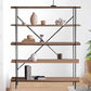 5-Shelf Industrial Open Etagere Bookshelf with Iron Frame Pine Wood Shelf Clearhalo 'Bookcases' 'furn' 'furn_bookcases' 'Furniture' 'furniture_bookcases' 'kitchen' 'kitchen_bookcases' 'Living Room Furniture' 'Office Furniture' 1200x1200_df62931c-18dd-4b14-83c9-ea1800b453eb