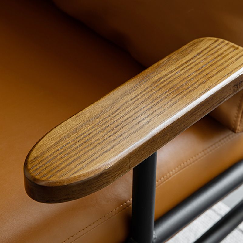 Contemporary 30.31"W Cushion Back Chair Upholstered ArmChair