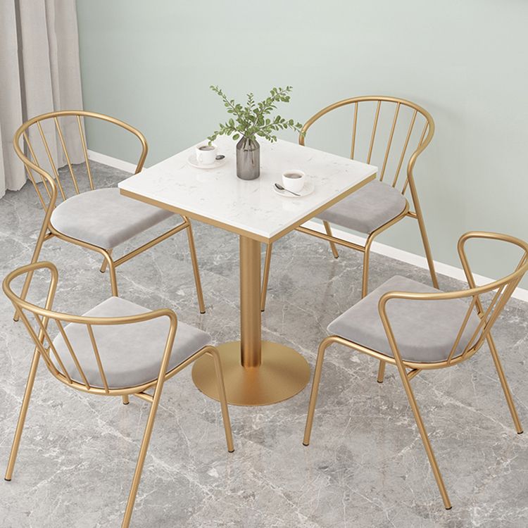 Metal Traditional Luxury Round Table White Stone Top Table with Pedestal Base Clearhalo 'Dining Tables & Seating' 'Dining Tables' 'dining_table' 'furn' 'furn_dining_table' 'Furniture' 'Kitchen & Dining Furniture' 1200x1200_df6580aa-b45a-4ded-8f42-e799a0929a82