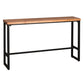 Industrial Rectangle Bar Table Solid Wood Trestle Base Bar Dining Table Clearhalo 'Bar Furniture' 'Bar Tables' 'bar_tables' 'furn' 'furn_bar_tables' 'Furniture' 'Kitchen & Dining Furniture' 1200x1200_df672e36-afbd-412f-95b6-93a4a6a90850