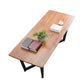Pine Wood Top Dining Table Rectangle Industrial Table with Trestle Base Clearhalo 'Dining Tables & Seating' 'Dining Tables' 'dining_table' 'Furniture' 'furniture_dining_table' 'Kitchen & Dining Furniture' 'kitchen' 'kitchen_dining_table' 1200x1200_df67a7bf-0b1d-4e27-869b-17371656ef9e