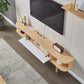 Wooden Media Console TV Stand Contemporary TV Media Stand with Door Clearhalo 'furn' 'furn_tv_stands_entertainment_centers' 'Furniture' 'Living Room Furniture' 'TV Stands & Entertainment Centers' 'TV Stands & Media Storage Furniture' 'tv_stands_entertainment_centers' 1200x1200_df68a28c-21ae-4e41-ade3-1e4c5db9ce64