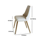 Scandinavian Round Dining Table Sets 1/4/5/7 Pieces Leather Dining Table and Chairs
