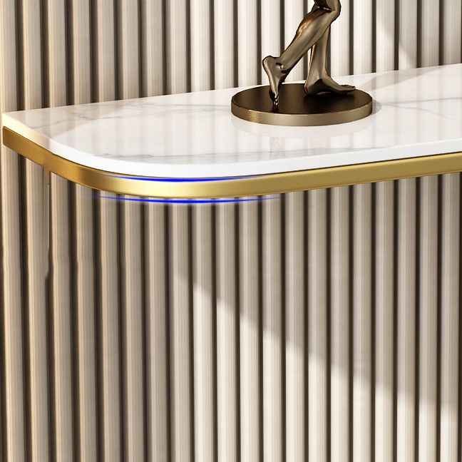 Tavolo console di console con console console antica contemporanea con console mezza luna