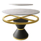 Glam 1/4/5/7/9 Pieces Dining Set Sintered Stone Dining Table Set for Home Use Clearhalo 'Dining Room Sets' 'Dining Tables & Seating' 'dining_room_set' 'furn' 'furn_dining_room_set' 'Furniture' 'furniture_dining_room_set' 'Kitchen & Dining Furniture' 'kitchen&dining_furn' 'kitchen' 1200x1200_df6da5d3-6872-4a05-a245-a5ec0055f102