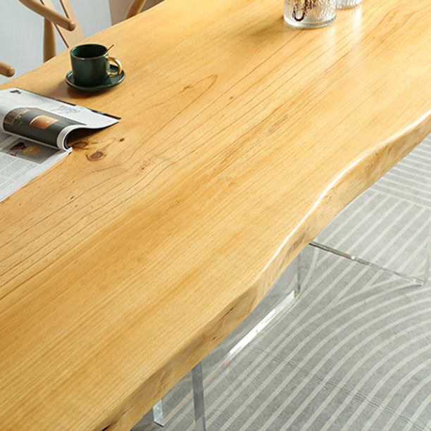 Modern 1/2/3/4 Pieces Rectangle Dining Set Solid Wood Dining Table with Chairs Clearhalo 'Dining Room Sets' 'Dining Tables & Seating' 'dining_room_set' 'furn' 'furn_dining_room_set' 'Furniture' 'furniture_dining_room_set' 'Kitchen & Dining Furniture' 'kitchen&dining_furn' 'kitchen' 1200x1200_df6f10d4-dca6-4f9f-a6c0-4f5c4497c15c