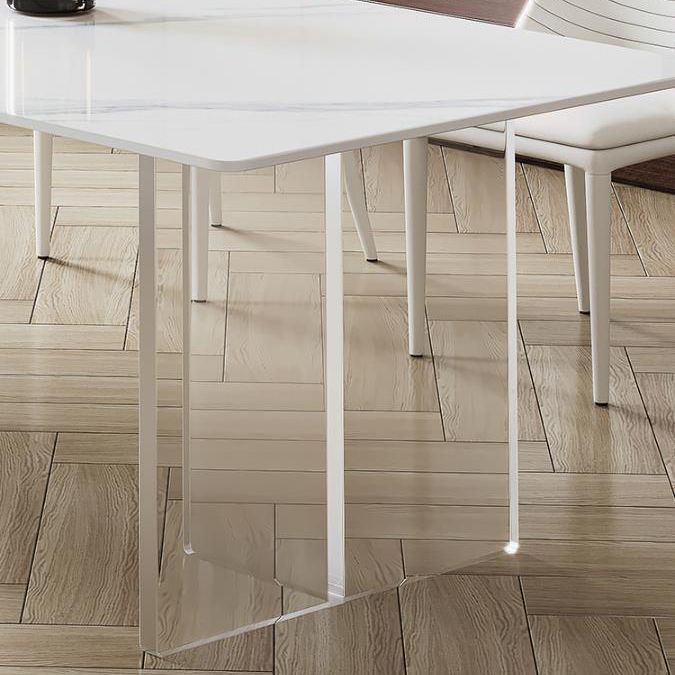 現代の焼結石のダイニングラウンドテーブルセット1/3/4/5ピースダイニングセット